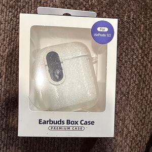 Clear Earbuds Box Case for AirPods 1/2